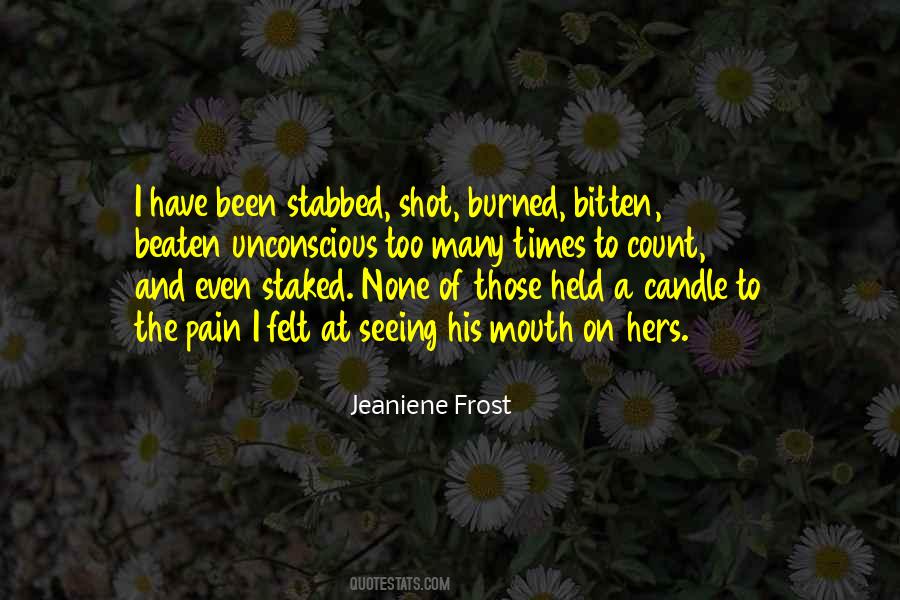 Frost Burned Quotes #650244