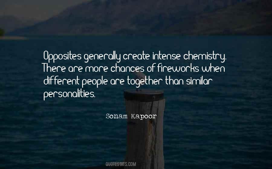 Intense Chemistry Quotes #858530