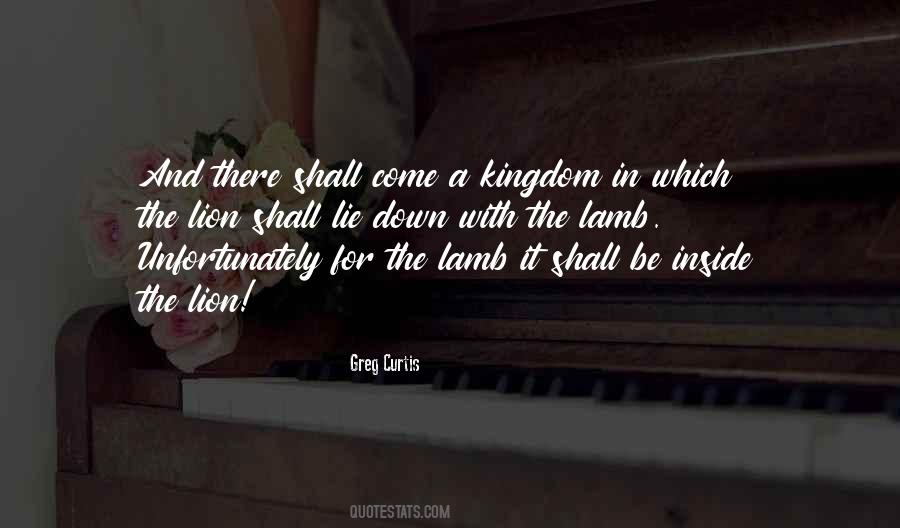 Bible Lamb Quotes #659616