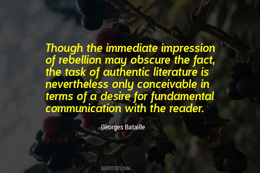 Bataille Quotes #284719