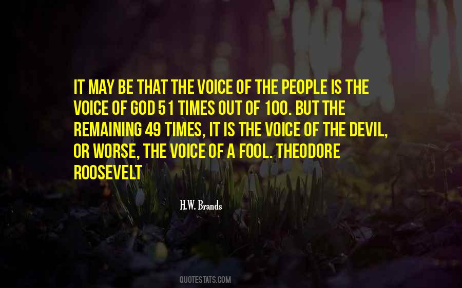 Quotes About The Voice Of God #1194606