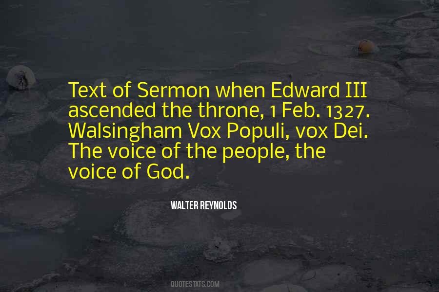 Quotes About The Voice Of God #1414028