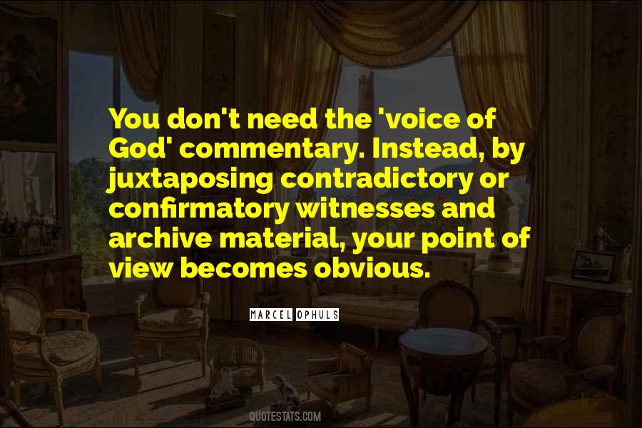 Quotes About The Voice Of God #1666094