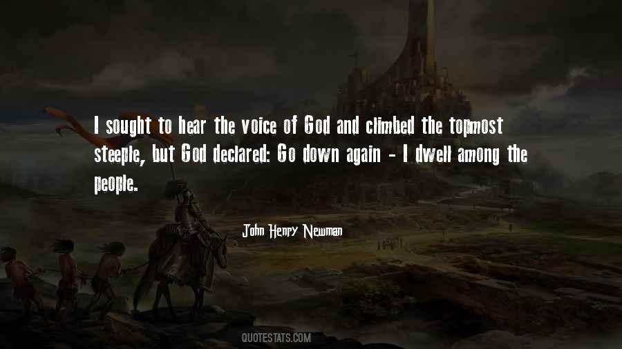 Quotes About The Voice Of God #185335