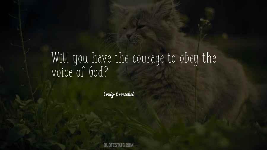 Quotes About The Voice Of God #468751