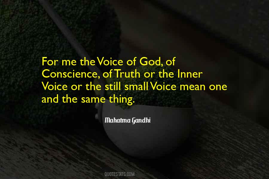 Quotes About The Voice Of God #476470