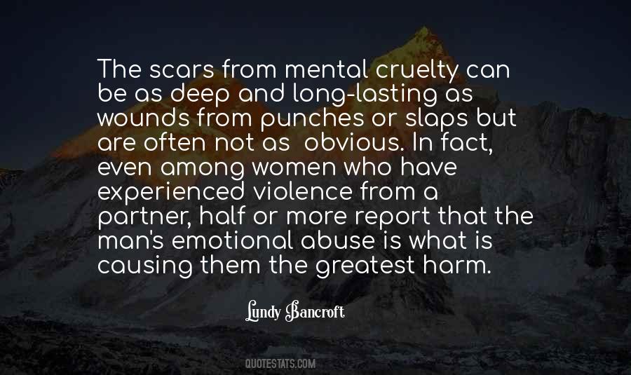 Quotes About Mental And Emotional Abuse #227984