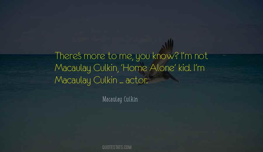 Home Not Alone Quotes #122288