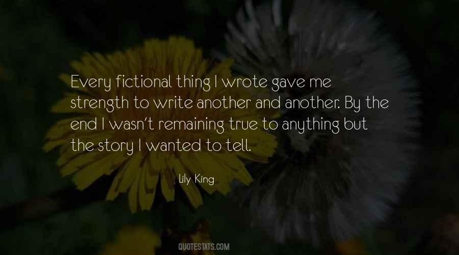 Fictional Stories Quotes #287964