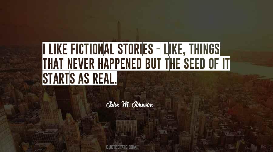 Fictional Stories Quotes #460748