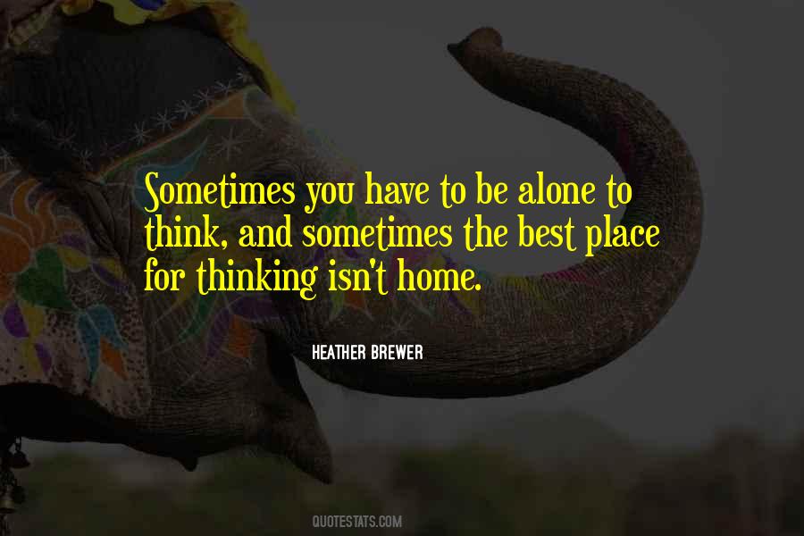 Best Place Quotes #1631517