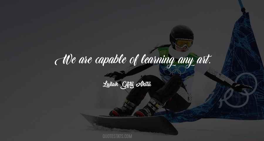 Learning Skills Quotes #468270