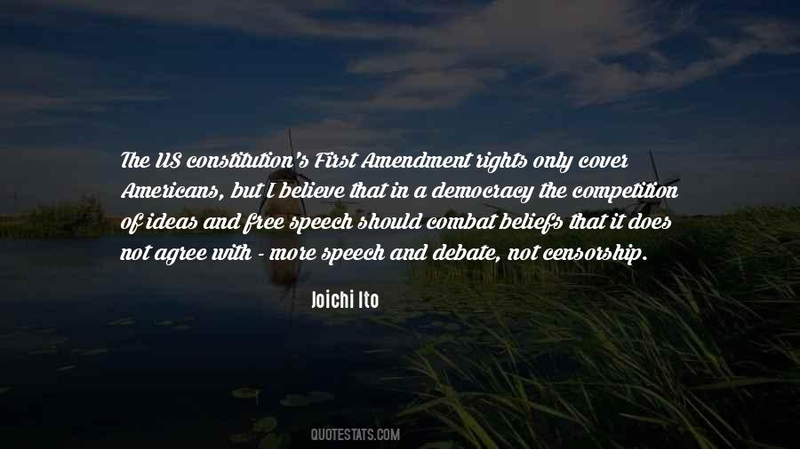 First Amendment Rights Quotes #1271603