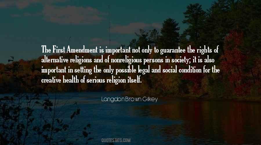 First Amendment Rights Quotes #1388975