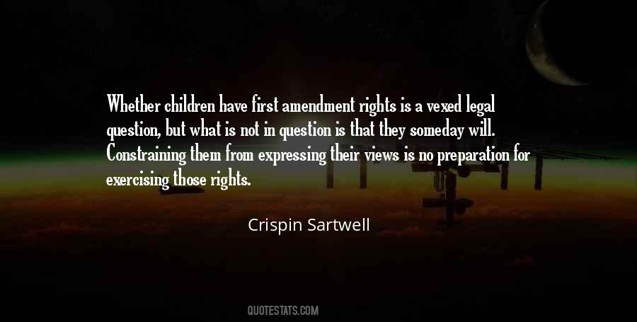 First Amendment Rights Quotes #1857553