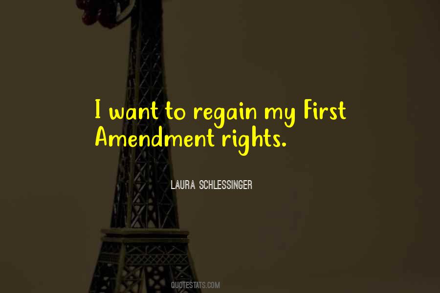 First Amendment Rights Quotes #510074
