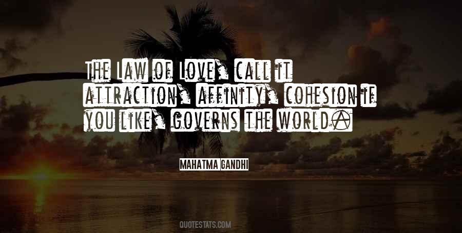 Law Of Love Quotes #702458