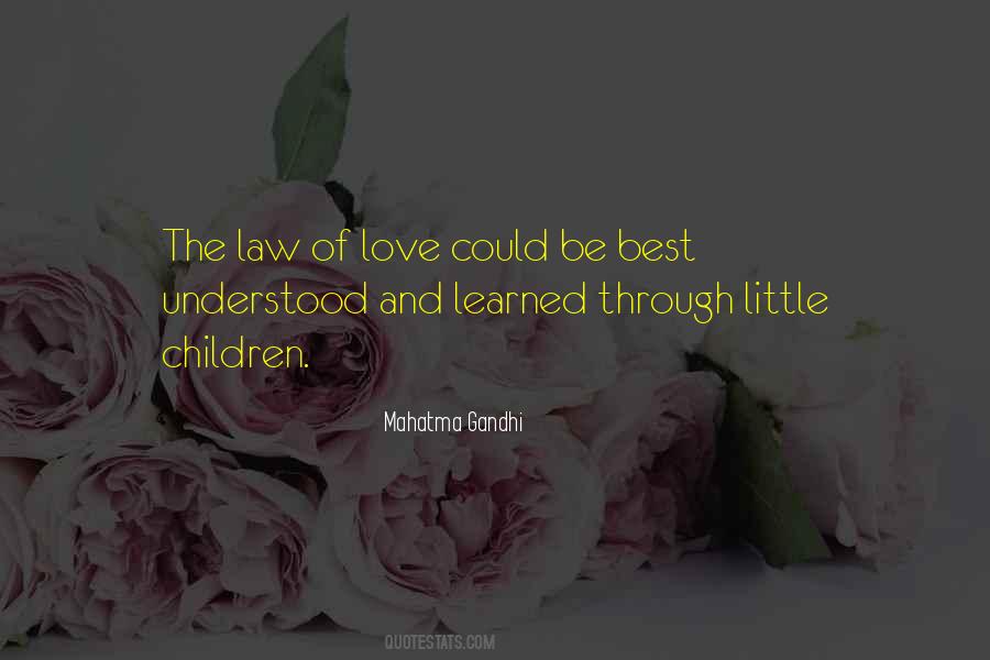 Law Of Love Quotes #935231