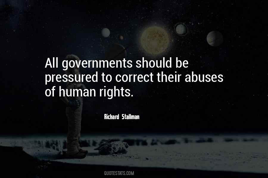 Human Rights Abuse Quotes #1498974