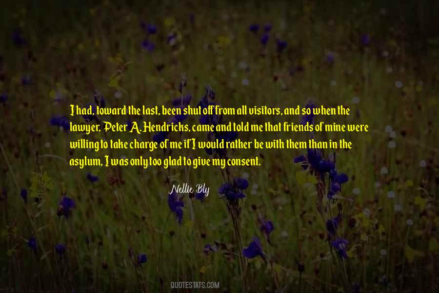 Nellie Bly Asylum Quotes #1120099
