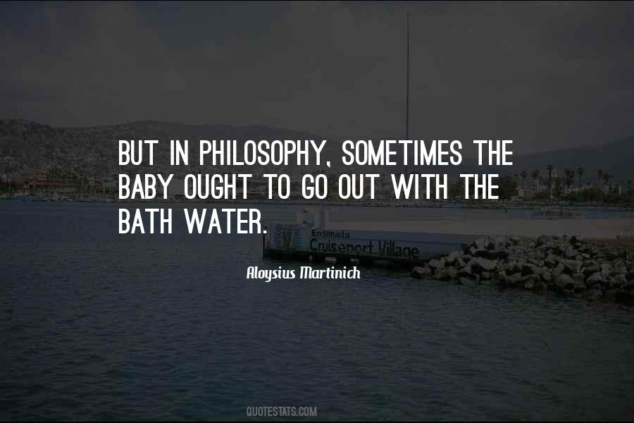 Bath Water Quotes #396985