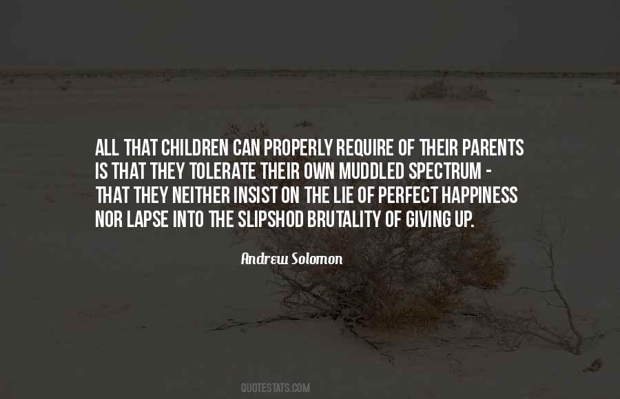 Perfect Parents Quotes #303338