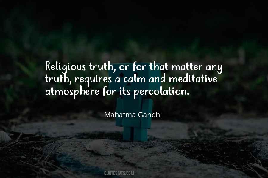 Religious Truth Quotes #1539807