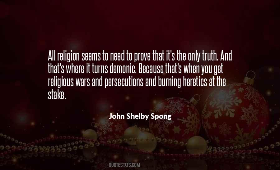 Religious Truth Quotes #399693
