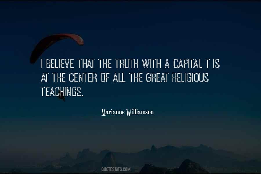 Religious Truth Quotes #77293