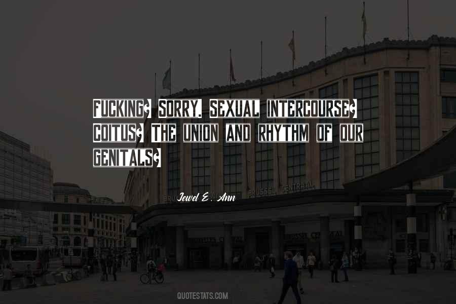 Sexual Union Quotes #1030831