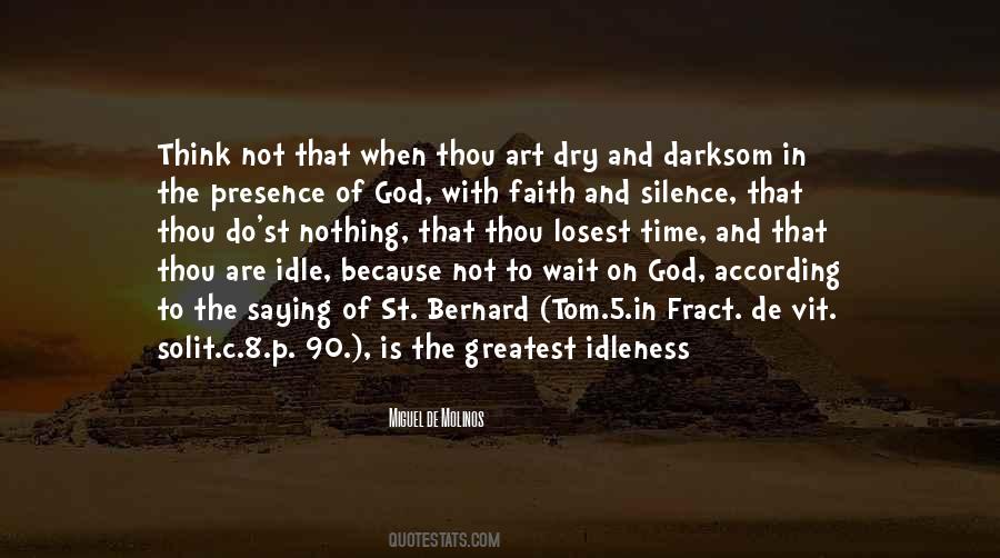 Wait On God Quotes #1260288