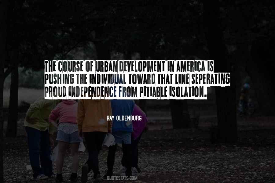 Urban Development Quotes #1411154