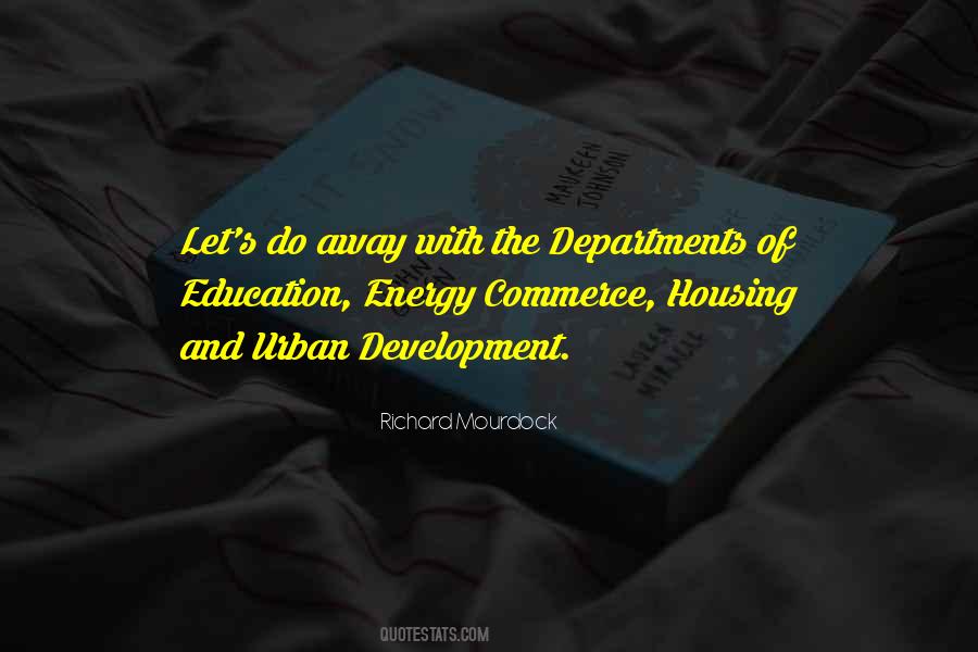 Urban Development Quotes #1728665