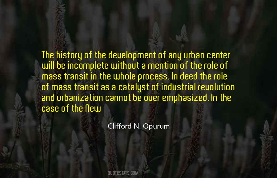 Urban Development Quotes #186913