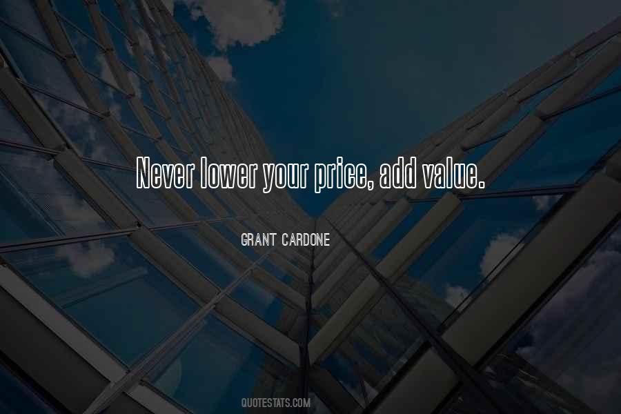 Add Value Quotes #342777