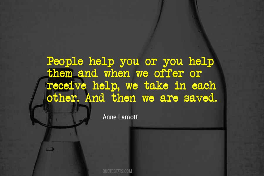 Helping Other People Quotes #250849
