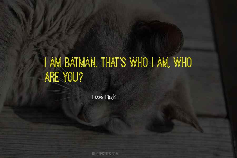 Batman's Quotes #1058743