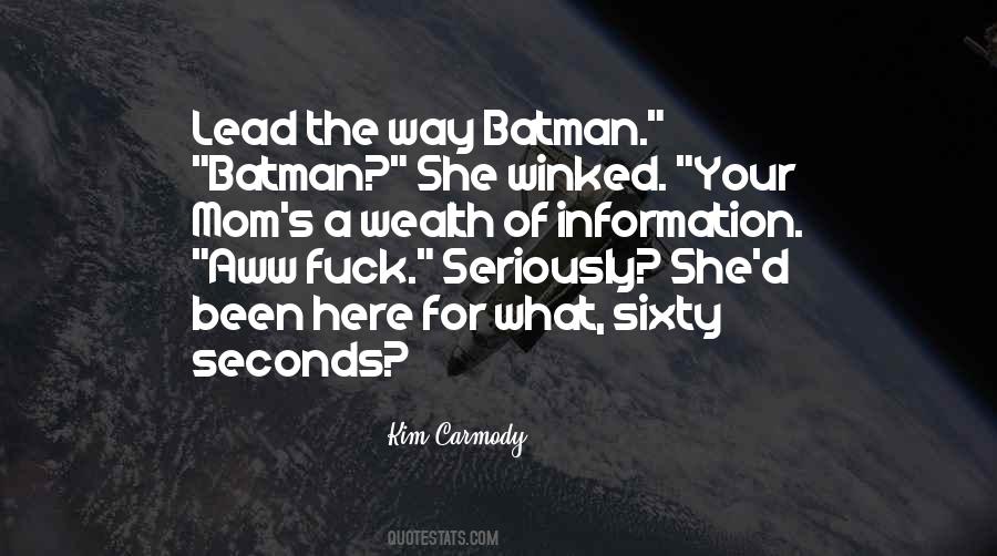 Batman's Quotes #61448