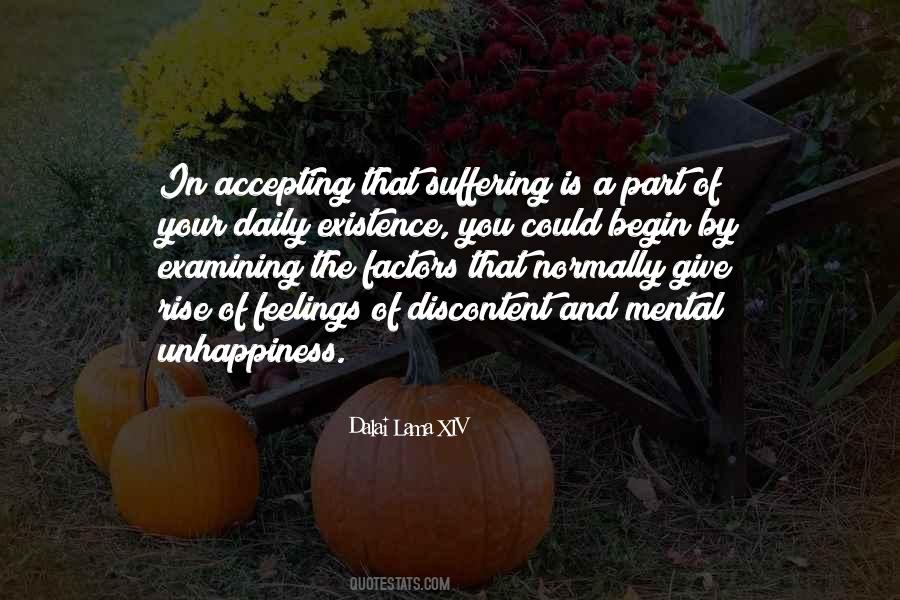 Mental Suffering Quotes #532628