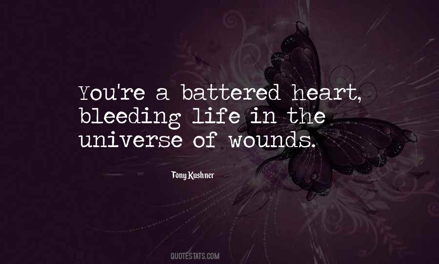 Battered Heart Quotes #250015