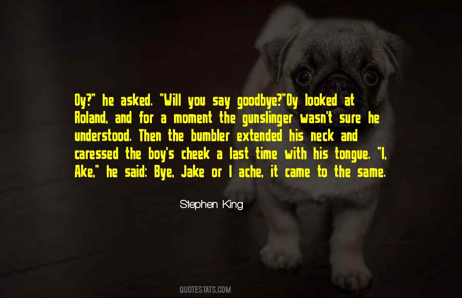 Last Time We Say Goodbye Quotes #1195881