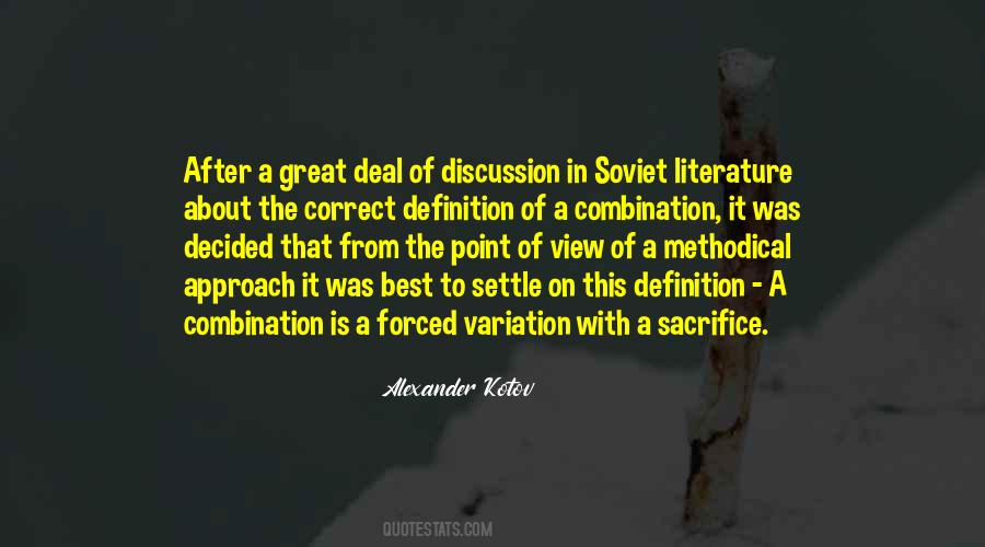 Point Of View Of View Quotes #13790