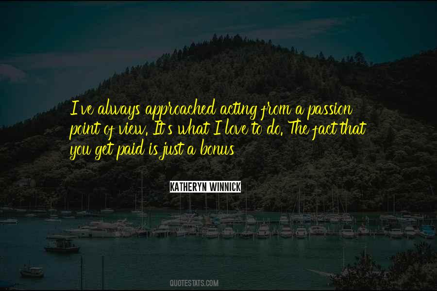 Point Of View Of View Quotes #8912