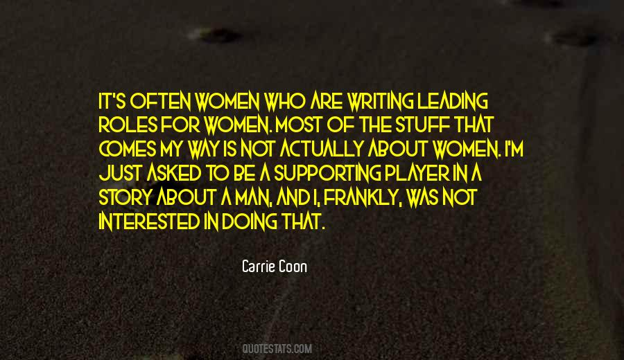 Quotes About Men And Women Roles #1093132