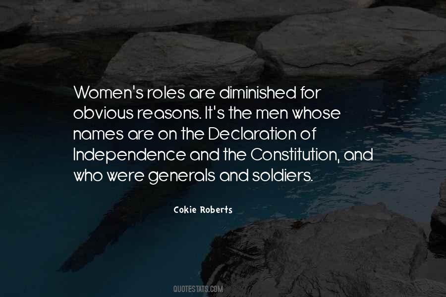 Quotes About Men And Women Roles #1496191