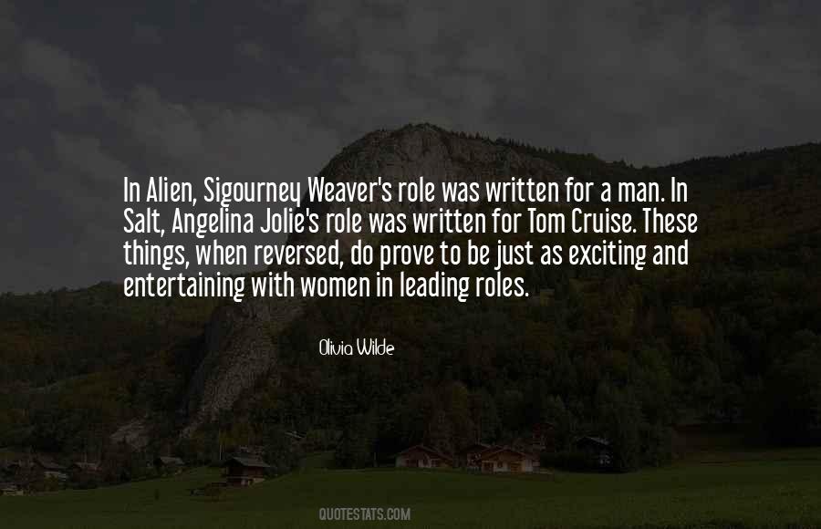 Quotes About Men And Women Roles #1561629
