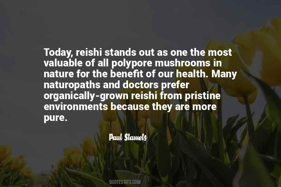 Reishi Mushrooms Quotes #216322