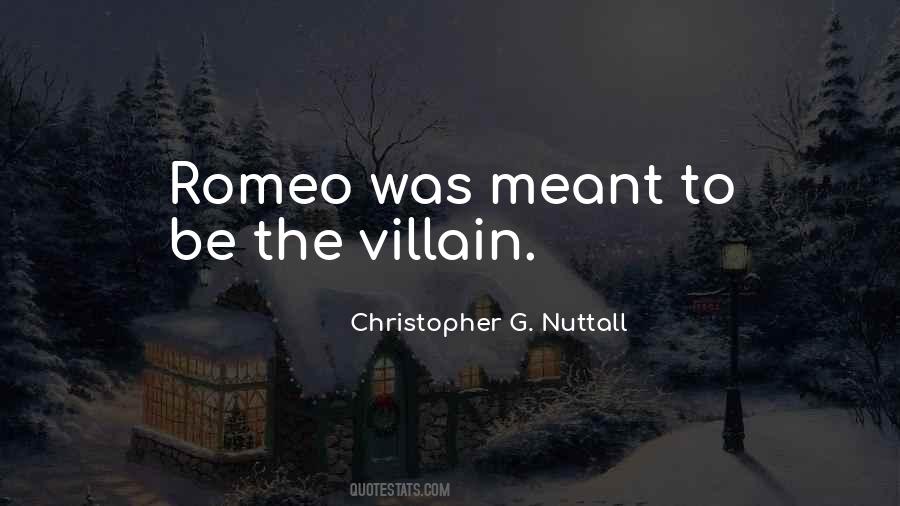 Quotes About The Villain #1413245
