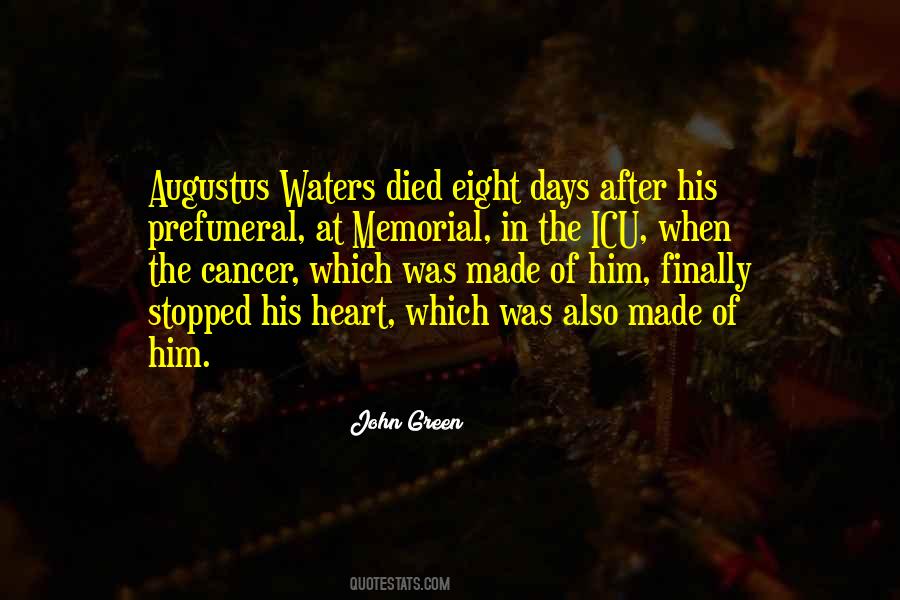 Died From Cancer Quotes #1535172