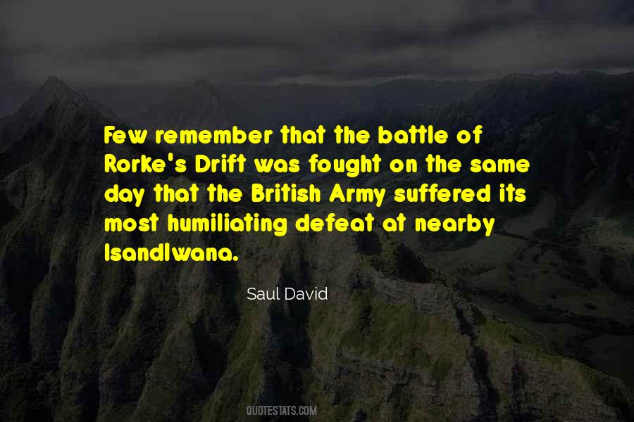 Battle Of Rorke's Drift Quotes #314706